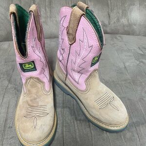 Girls John Deere boots size 1.5